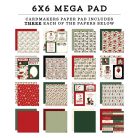 Carta Bella A Vintage Christmas Scrapbook papírkészlet 6" (15 cm) Paper Pack (48 lap)