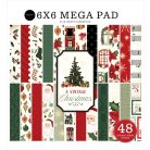 Carta Bella A Vintage Christmas Scrapbook papírkészlet 6" (15 cm) Paper Pack (48 lap)