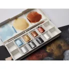 Winsor&Newton Metallic Pocket Set Akvarellfesték készlet Cotman Watercolour (8 szín)