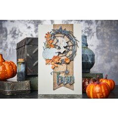   Sizzix Vault Foliage Wreath Vágósablon Tim Holtz Thinlits Die Set  (1 csomag)