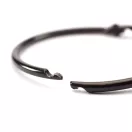 Albumkarika 50 mm - Black - Fekete - Book binding rings (12 db)