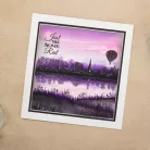 Crafter's Companion Peaceful Bliss Szilikonbélyegző Draw the Line Clear Stamp (1 csomag)