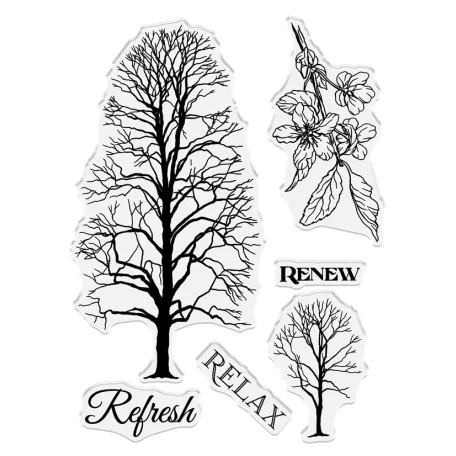 Crafter's Companion Into the Forrest Szilikonbélyegző Draw the Line Clear Stamp (1 csomag)