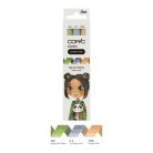 Copic Alkoholos marker készlet Natural Palette Copic Ciao "LAYER & MIX" Manga Set (3 db)