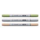 Copic Alkoholos marker készlet Natural Palette Copic Ciao "LAYER & MIX" Manga Set (3 db)