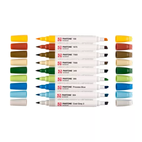 Talens Pantone ecsetfilc készlet Nature Marker Sets (9 db)