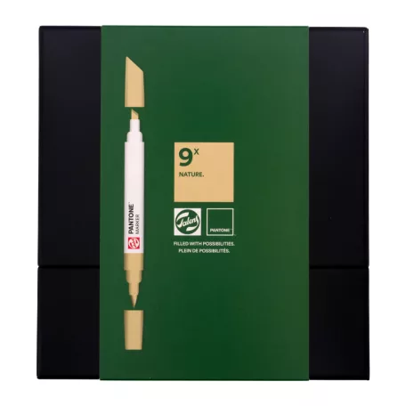 Talens Pantone ecsetfilc készlet Nature Marker Sets (9 db)