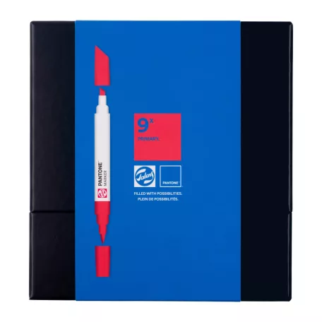 Talens Pantone ecsetfilc készlet Primary Marker Sets (9 db)