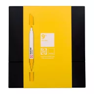 Talens Pantone ecsetfilc készlet Yellow Marker Sets (9 db)