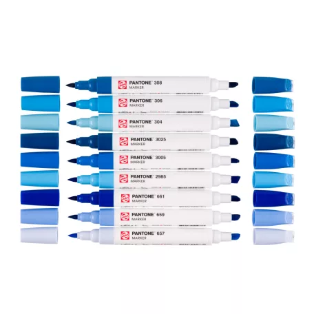Talens Pantone ecsetfilc készlet Blue Marker Sets (9 db)