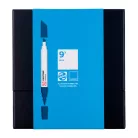 Talens Pantone ecsetfilc készlet Blue Marker Sets (9 db)