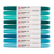  Talens Pantone ecsetfilc készlet Blue Green Marker Sets (9 db)