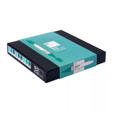 Talens Pantone ecsetfilc készlet Blue Green Marker Sets (9 db)