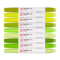   Talens Pantone ecsetfilc készlet Green Yellow Marker Sets (9 db)