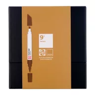Talens Pantone ecsetfilc készlet Brown Marker Sets (9 db)