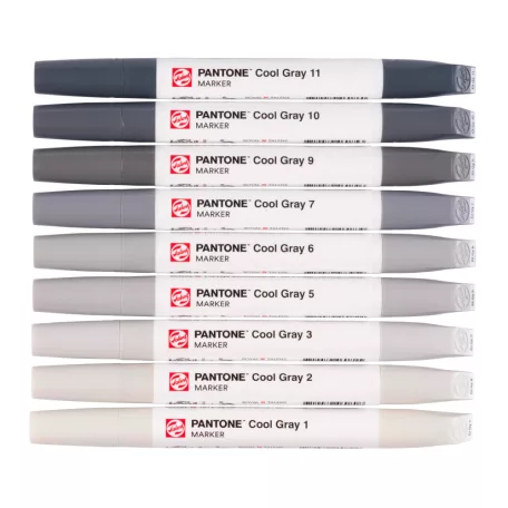 Talens Pantone ecsetfilc készlet Cool Gray Marker Sets (9 db)