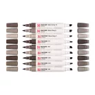 Talens Pantone ecsetfilc készlet Warm Gray Marker Sets (9 db)