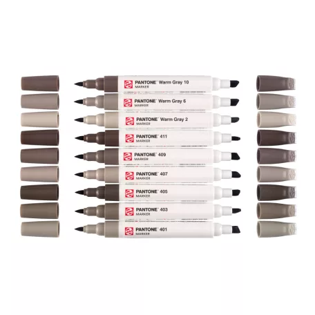 Talens Pantone ecsetfilc készlet Warm Gray Marker Sets (9 db)