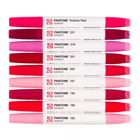 Talens Pantone ecsetfilc készlet Cool Red Marker Sets (9 db)