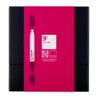 Talens Pantone ecsetfilc készlet Cool Red Marker Sets (9 db)