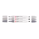 Talens Pantone ecsetfilc készlet Cool Grey Marker Sets (3 db)
