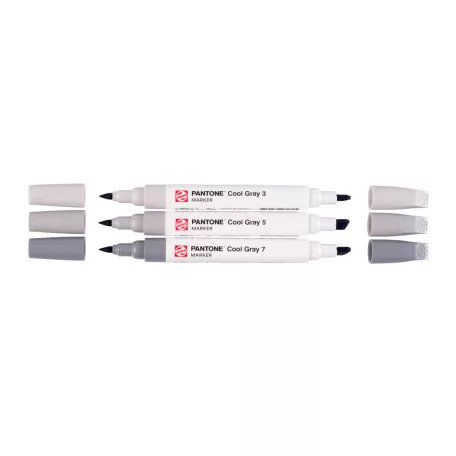 Talens Pantone ecsetfilc készlet Cool Grey Marker Sets (3 db)