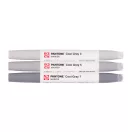 Talens Pantone ecsetfilc készlet Cool Grey Marker Sets (3 db)