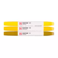 Talens Pantone ecsetfilc készlet Yellow Marker Sets (3 db)