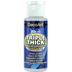   DecoArt Americana Magasfényű Lakk 59 ml Triple Thick Gloss Glaze (1 db)