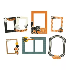   Simple Stories Simple Vintage Scary Stories Chipboard Chipboard Frames 1 csomag