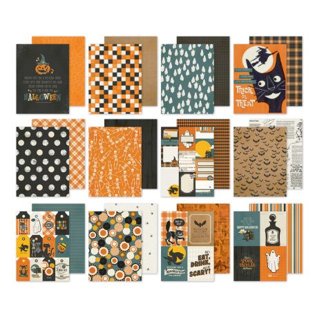 Simple Stories Simple Vintage Scary Stories Papírkészlet Paper Pad 6"x8" 24 lap