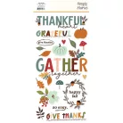 Simple Stories Cider & Donuts Matrica Foam Stickers 2 ív