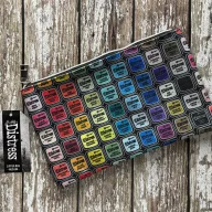   Ranger Medium Vászontáska Tim Holtz Distress Zipper Bag (1 db)