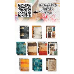   AALL & CREATE Rusty Rhythms Papírkészlet Design Paper A6 10 lap
