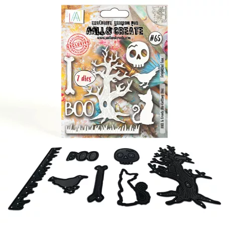 AALL & CREATE Frightful Fun Vágósablon Cutting Dies  1 csomag