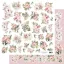 Alchemy of Art Kivágóív 12" (30 cm) Beautiful Memories Flowers Art Alchemy Double-sided paper (1 ív)