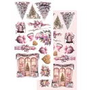 Alchemy of Art Kivágóív 6"x12" (15cm x 30 cm) Beautiful Memories Winter Extras to Cut Set (1 csomag)