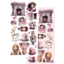 Alchemy of Art Kivágóív 6"x12" (15cm x 30 cm) Beautiful Memories Winter Extras to Cut Set (1 csomag)