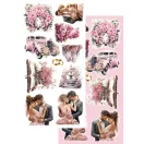 Alchemy of Art Kivágóív 6"x12" (15cm x 30 cm) Beautiful Memories Weddings Extras to Cut Set (1 csomag)