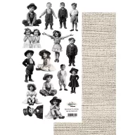   Alchemy of Art Kivágóív 6"X12" (15x30 cm) Kids Double-sided paper (1 ív)