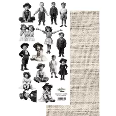   Alchemy of Art Kivágóív 6"X12" (15x30 cm) Kids Double-sided paper (1 ív)