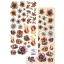 Alchemy of Art Kivágóív 6"X12" (15x30 cm) Steampunk Time Flowers Double-sided paper (1 ív)