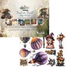 Alchemy of Art Papírkészlet 8" (20 cm) Trick or Treat - Happy Halloween Paper Collection Set (12 lap)