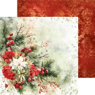   Craft O'Clock Scrapbook papírkészlet 8" (20 cm) Christmas Everywhere Mix Paper Set (24 ív)