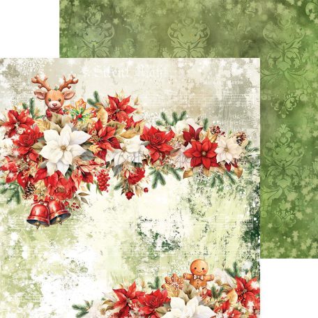 Craft O'Clock Scrapbook papírkészlet 8" (20 cm) Christmas Everywhere Mix Paper Set (24 ív)