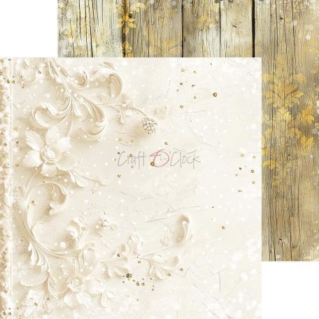 Craft O'Clock Scrapbook papírkészlet 8" (20 cm) Christmas Everywhere Basic Paper Set (24 ív)