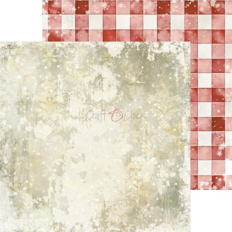 Craft O'Clock Scrapbook papírkészlet 8" (20 cm) Christmas Everywhere Basic Paper Set (24 ív)
