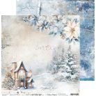 Craft O'Clock Scrapbook papírkészlet 12" (30 cm) Cozy Winterland Paper Collection Set (6 ív)