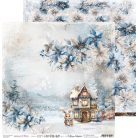 Craft O'Clock Scrapbook papírkészlet 12" (30 cm) Cozy Winterland Paper Collection Set (6 ív)