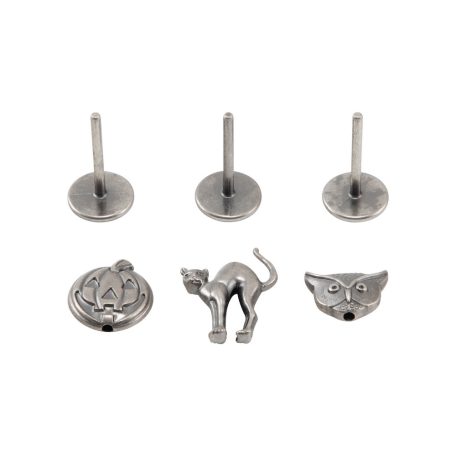 Tim Holtz Fém díszítőelem Figure Stands Idea-ology Tim Holtz Halloween (1 csomag)